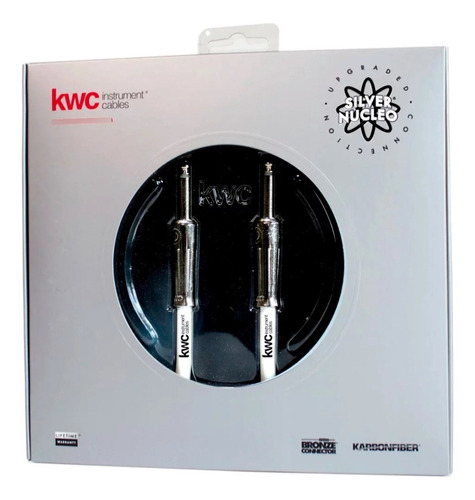 Cable Plug/plug Kwc Iron 305 Silver Nucleo 6m