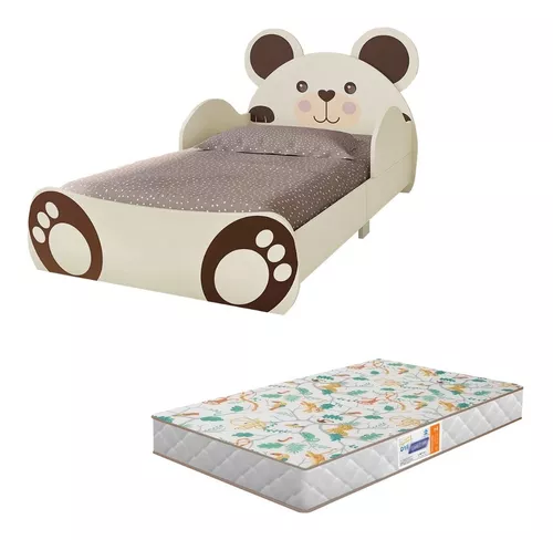 Mini Cama Infantil, Dobrável, para Creche, Escolinha 0,55x1,32x14cm Altura  - Kenko Premium Colchões