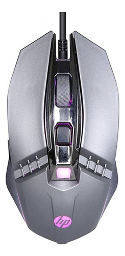 Mouse Gamer Hp M270 Gris 2400 Dpi