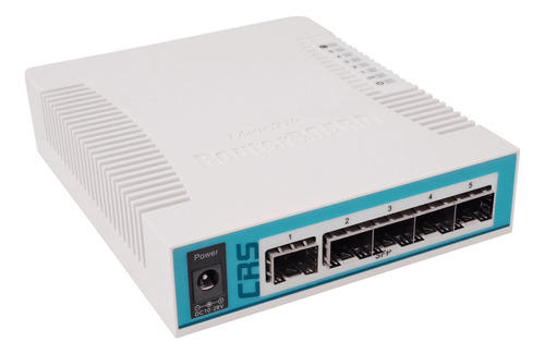Mikrotik L5 5-sfp 1-sfp-combo-poe Console Switch Fibra Admin