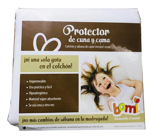 Protector Impermeable Para Cuna Y Cama