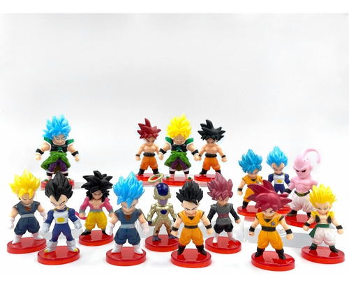 Dragon Ball Juguetes Mini Colección 16 Piezas 7 Cm Goku Etc | Envío gratis