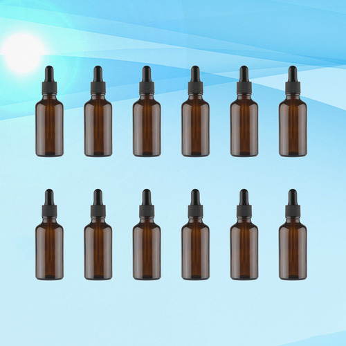 Botella Cuentagotas De Maquillaje Recargable, 12 Unidades