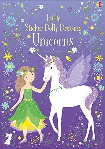 Little Sticker Dolly Dressing Unicorns, De Fiona, Watt. Editorial Usborne Publishing Ltd, Tapa Blanda En Inglés