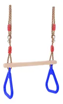 Comprar Columpio De Madera Para Niños, Anillos Triangulares De Azul