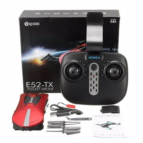 Mini Drone De Bolso Com C mera E52 tx Pocket Drone Eachine
