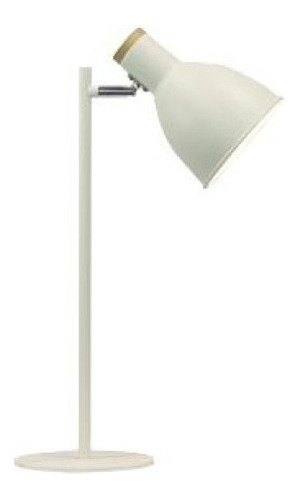 Lámpara Portátil Veladora Metal Madera Minimalista Nordica Color de la estructura Blanco Color de la pantalla Blanco