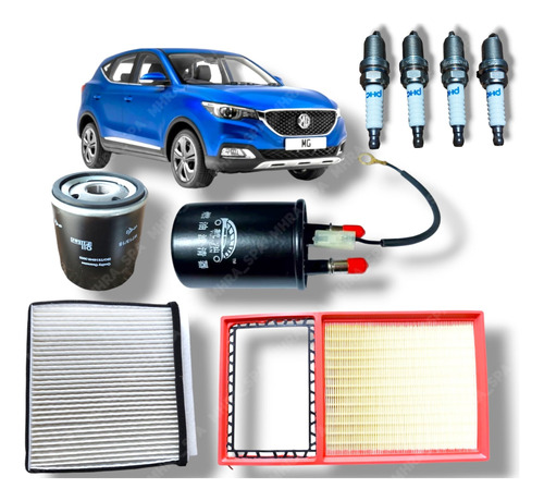 Filtro Aire Polen Aceite Bencina Mg Zs 2018-2022 + Bujias