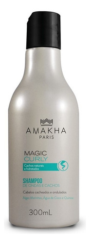 Shampoo De Ondas E Cachos Magic Curly Amakha Paris 300ml