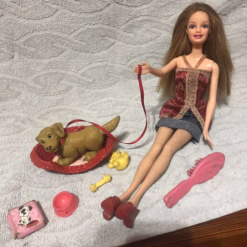 Barbie Con Perrito (original)