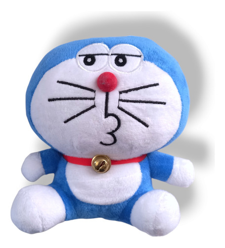 Doraemon Gato Cosmico Peluche 20cm Juguete Besitos