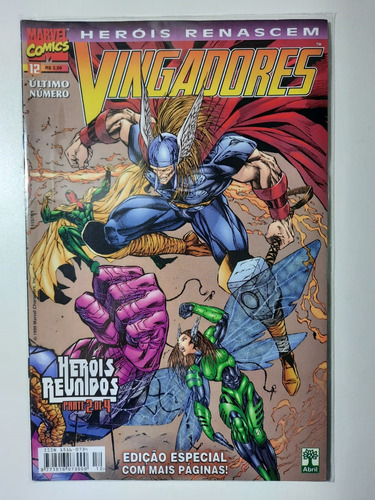 Gibi Herois Renascem - Vingadores # Heróis Reunidos - (Usado)