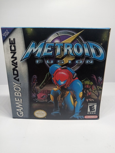Imagen 3 de 9 de Metroid Fusion + Caja Custom - Game Boy Advance Rpro