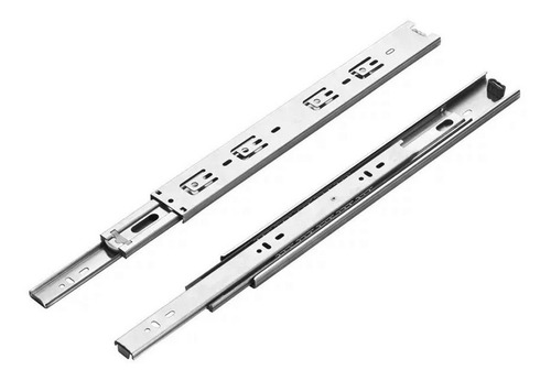 Imagem 1 de 2 de Corrediça Trilho Telescópica Larga 400mm X 45mm Abraplac