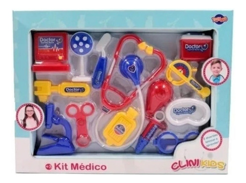 Kit Médico Infantil Clinikids Toyng