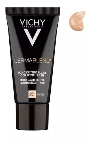 Base de maquiagem fluida Vichy Dermablend 30 ml 25 Nude
