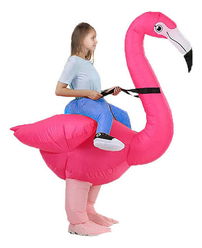 Disfraz De Muñeca Inflable De Flamencos For Cosplay De Hall