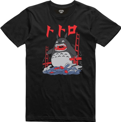 Playera T-shirt Anime Mi Vecino Totoro 2