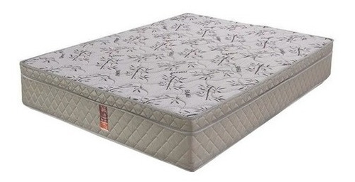 Colchon Queen Size Resortes Relax Bamboo