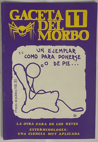 Gaceta Del Morbo Nº 11, Humor Historieta Uruguayo 1983, Cl03