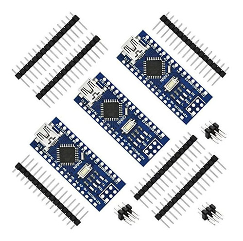 Usb Nano V  Atmega Chg V M Placa Del Controlador De Mic...