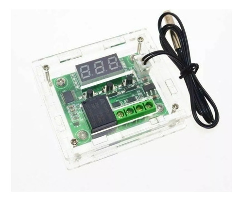 Termostato Controlador Temperatura W1209 Con Caja Acríilica