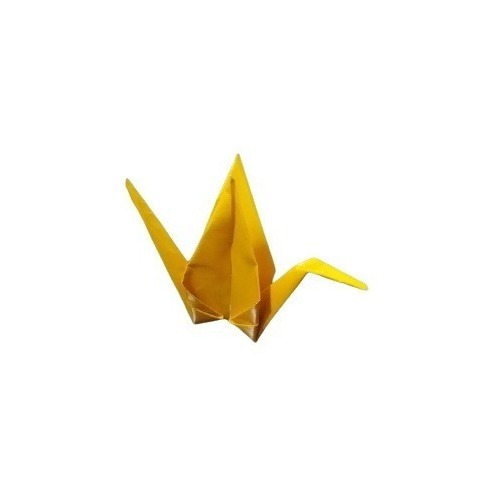Ofertaço 100 Origamis Tsurus Coloridos De 10 Cm Dobradura