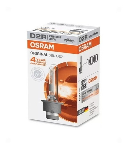 Ampolleta Xenón D2r Osram Originalspare 100% Autentica Aumex