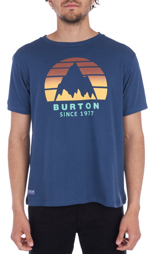 Remera Burton Hombre New Underhill Manga Corta