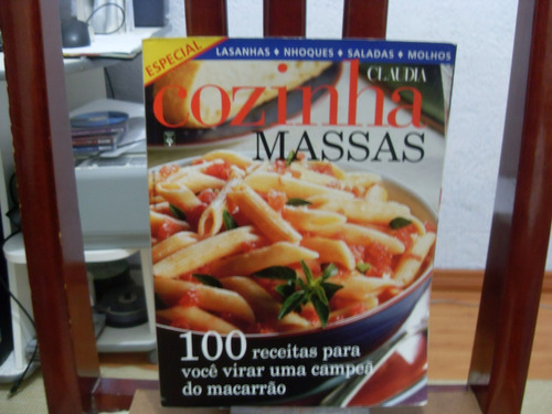 Revista Cozinha Cláudia Massas Nº 648a