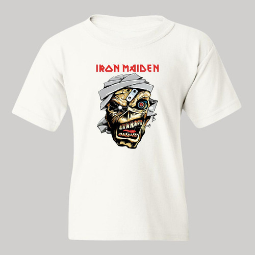 Playera Niño Niña Rock Iron Maiden Póster 898 D