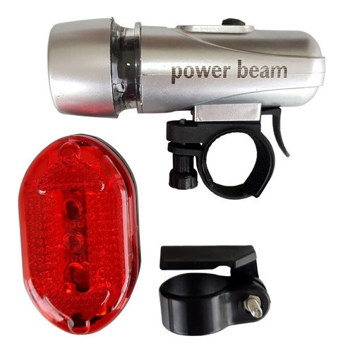 Farol P/bike Leds Diant/trazeiro Ref-80089