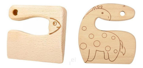 2 Piezas De Utensilios De Cocina De Madera Para Niños,