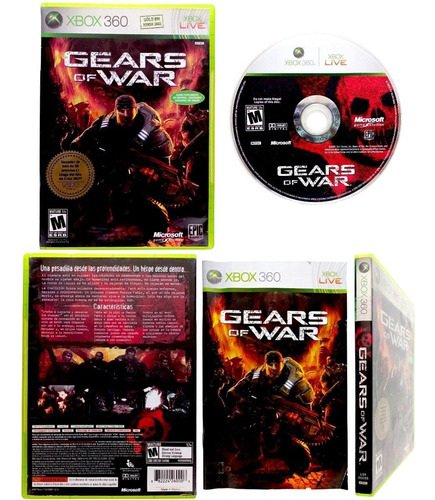 Gears Of War Xbox 360 En Español  (Reacondicionado)