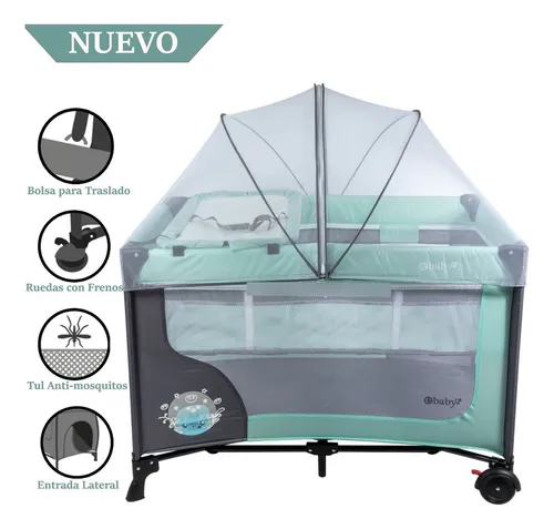 Corral Para Bebe Ebaby Nva Coleccion, Toldillo Y Maleta 