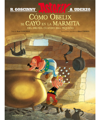 Libro Asterix. Cómo Obelix Se Cayó En La Marmita Del Druida