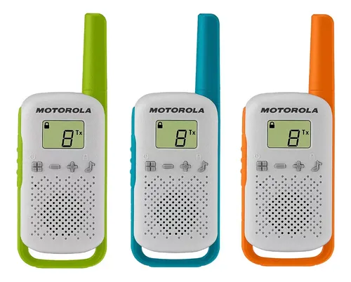 Walkie-talkie Motorola Talkabout T110tp De 3 Radios