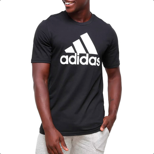 Camiseta Masculina adidas Algodão Essential Esportiva