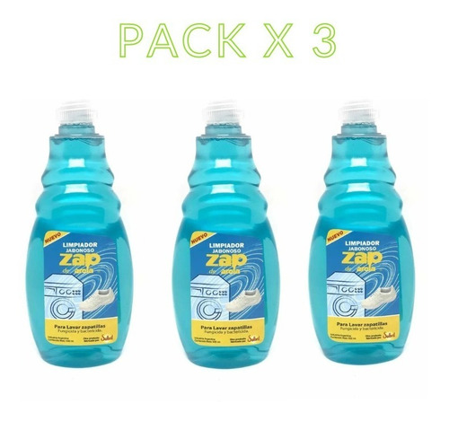 Arola Lavazapatillas Zap Fungicida Y Bactericida Pack X 3