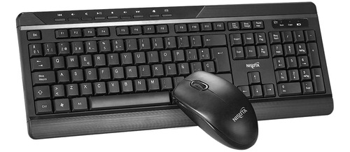 Combo Teclado Y Mouse Inalambrico Nisuta Nswi34co