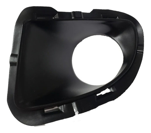 Aro Faro Auxiliar Antiniebla Fiat Punto 2007-2012 Negro Izq.