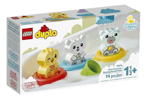 Lego Duplo Banho Divertido Trem Dos Animais Flutuantes 10965