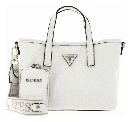 Bolsa Latona Mini Tote En Color Blanco