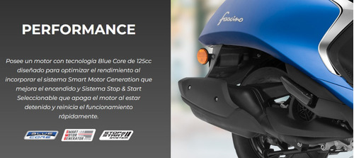 Yamaha Fascino 125 Patentada $1.977.000 (tipo Ray N Max 150)