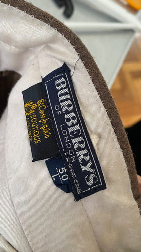 Pantalón Burberrys Hombre Vintage (Usado)