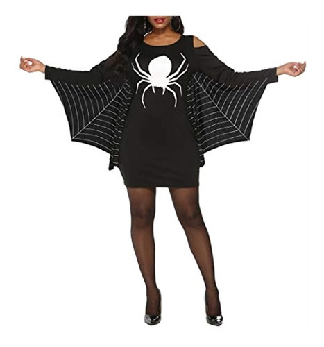 Disfraces - Disfraz De Halloween Para Mujer, Talla Grande