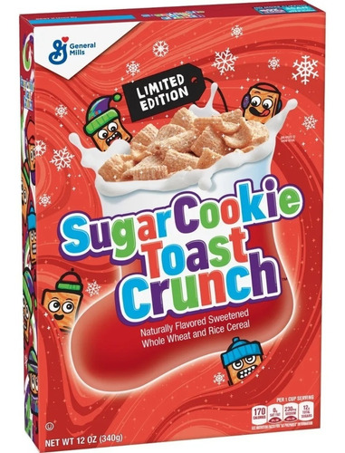 Sugar Cookie Toast Crunch Cereal Galleta Original Importado