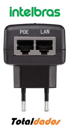 Imagem 5 de 5 de Fonte Injetor Poe Passivo Fast Ethernet Af 4805 - Intelbras