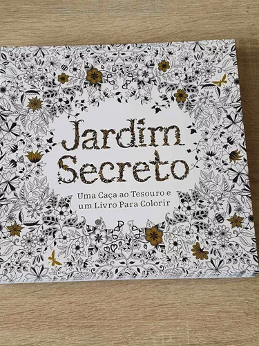 Livros de colorir para adultos + Jardim Secreto