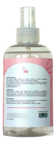 Agua De Rosas + Hamamelis | 5% Colageno + Aloe Vera 250ml Tipo de piel Todo tipo de piel
